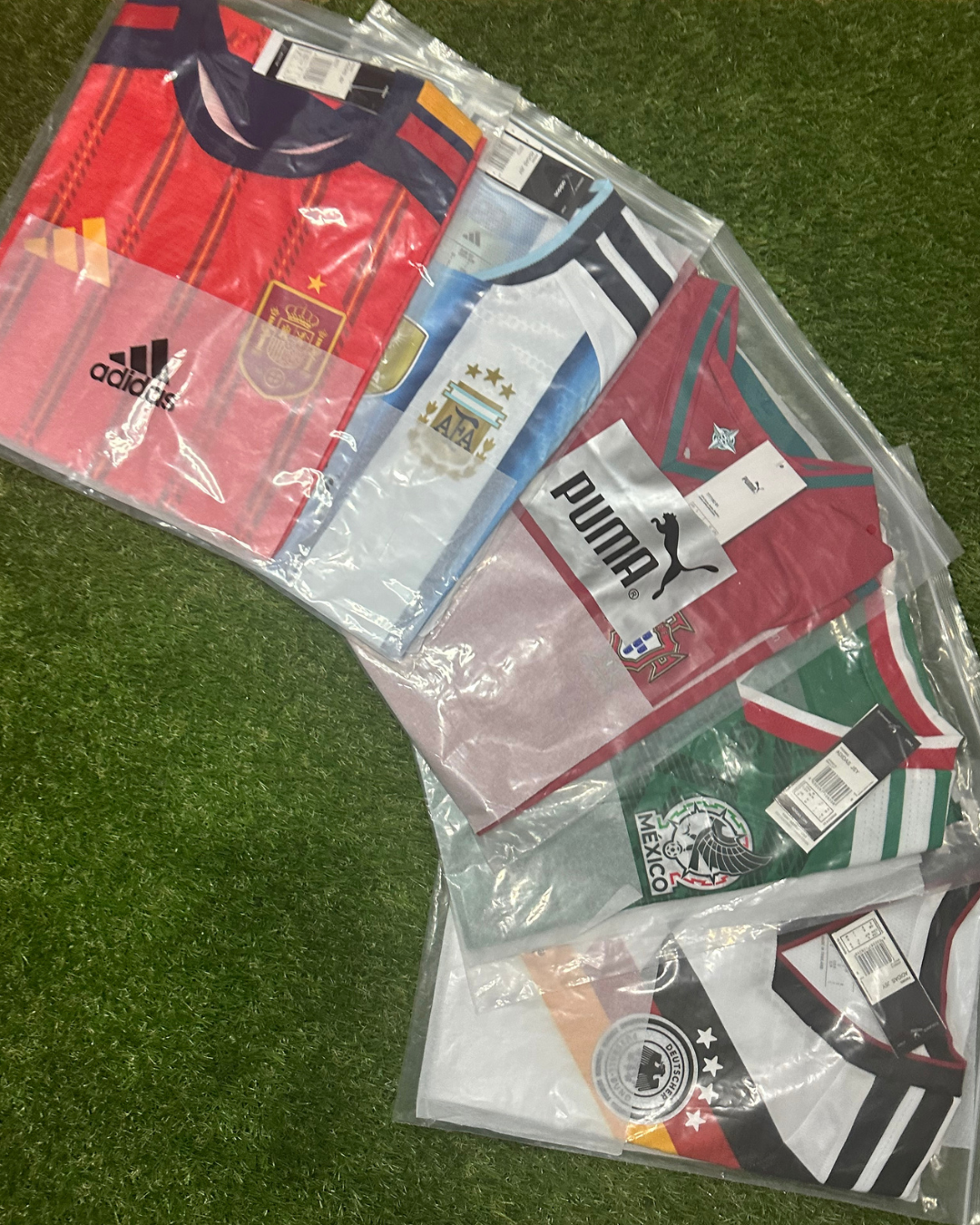 Paquete 5 Jerseys MUNDIALISTA