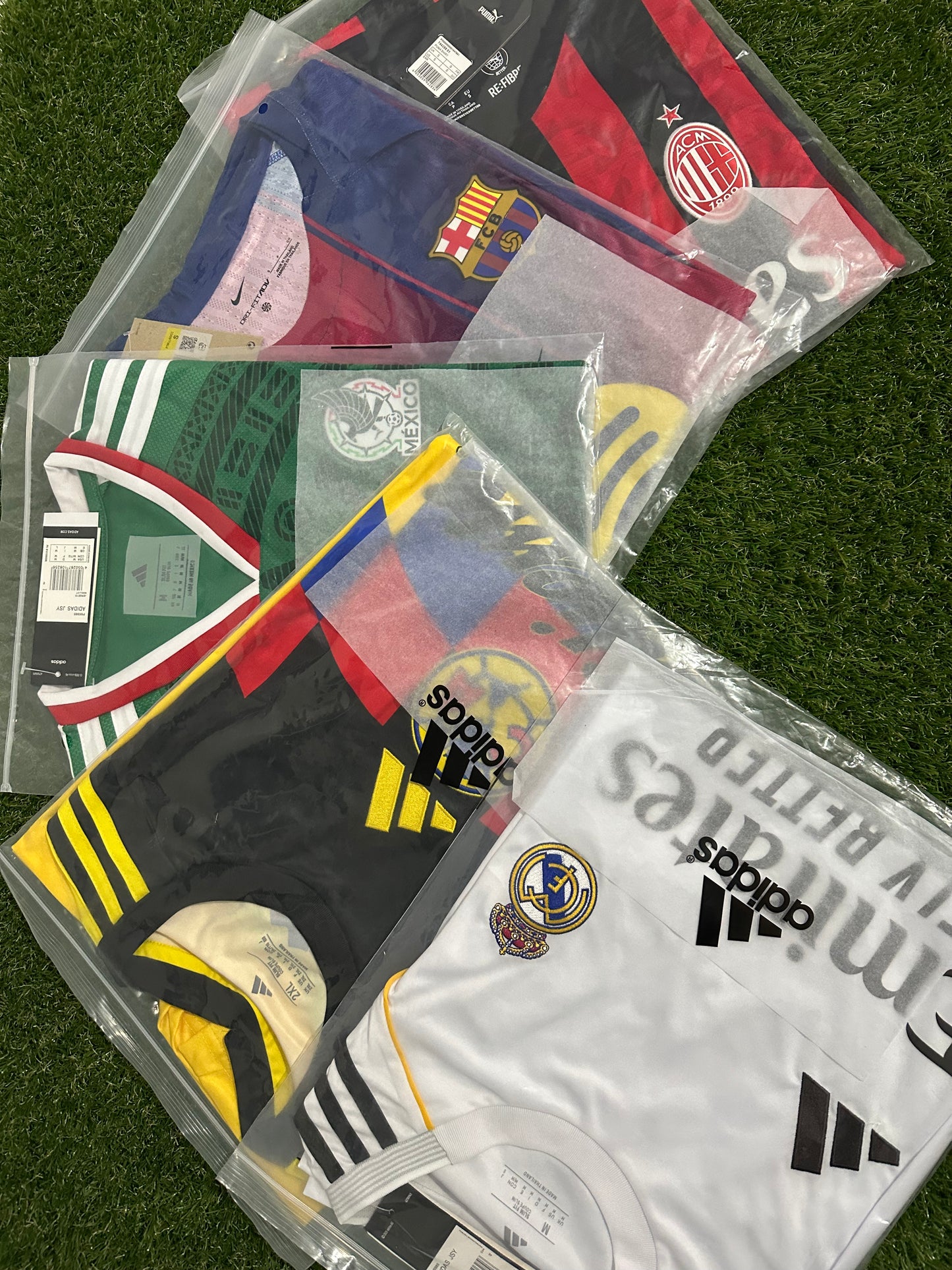 Paquete 5 Jerseys Version Jugador Surtido